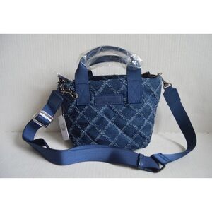 Kurt Geiger XS Denim Shopper Crossbody Bag